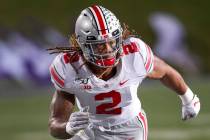 Ohio State defensive end Chase Young rushes the Northwestern quarterback during the second half ...