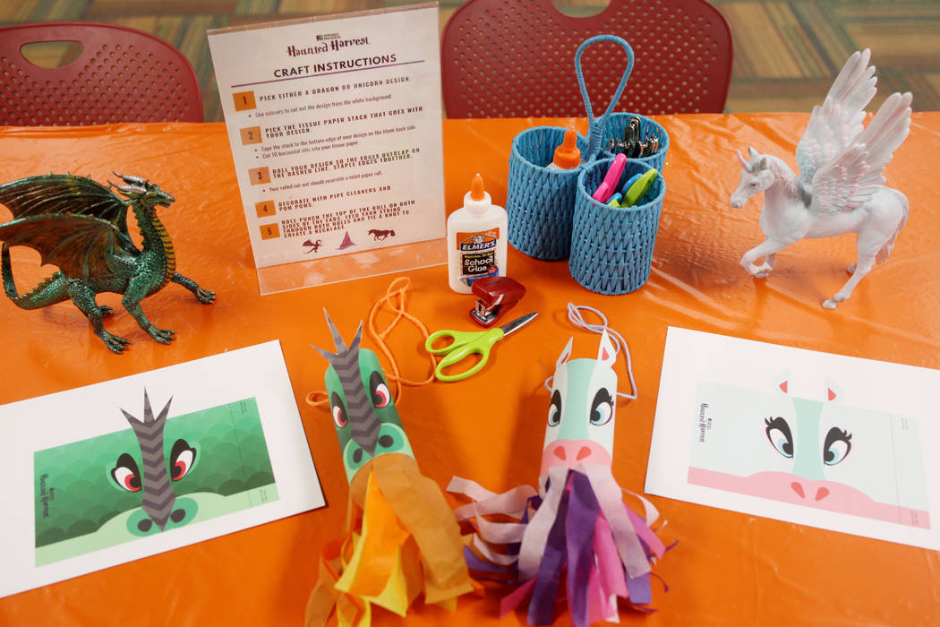 A craft able explaining different craft options ready for the second weekend of the family frie ...