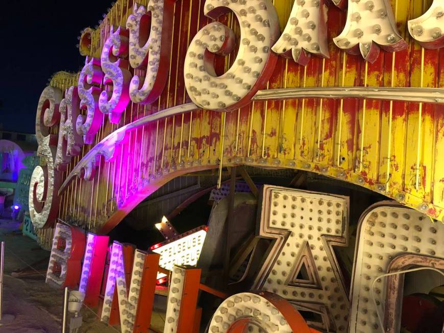 "Betelgeuse Sign" at “Lost Vegas: Tim Burton @ The Neon Museum presented by the Engelstad Fo ...