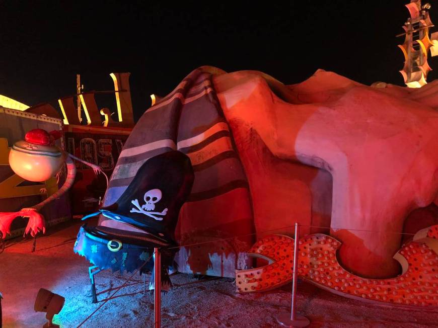 “Lost Vegas: Tim Burton @ The Neon Museum presented by the Engelstad Foundation.” (Janna Ka ...