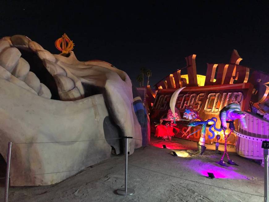 “Lost Vegas: Tim Burton @ The Neon Museum presented by the Engelstad Foundation.” (Janna Ka ...