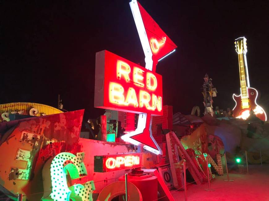 “Lost Vegas: Tim Burton @ The Neon Museum presented by the Engelstad Foundation.” (Janna Ka ...