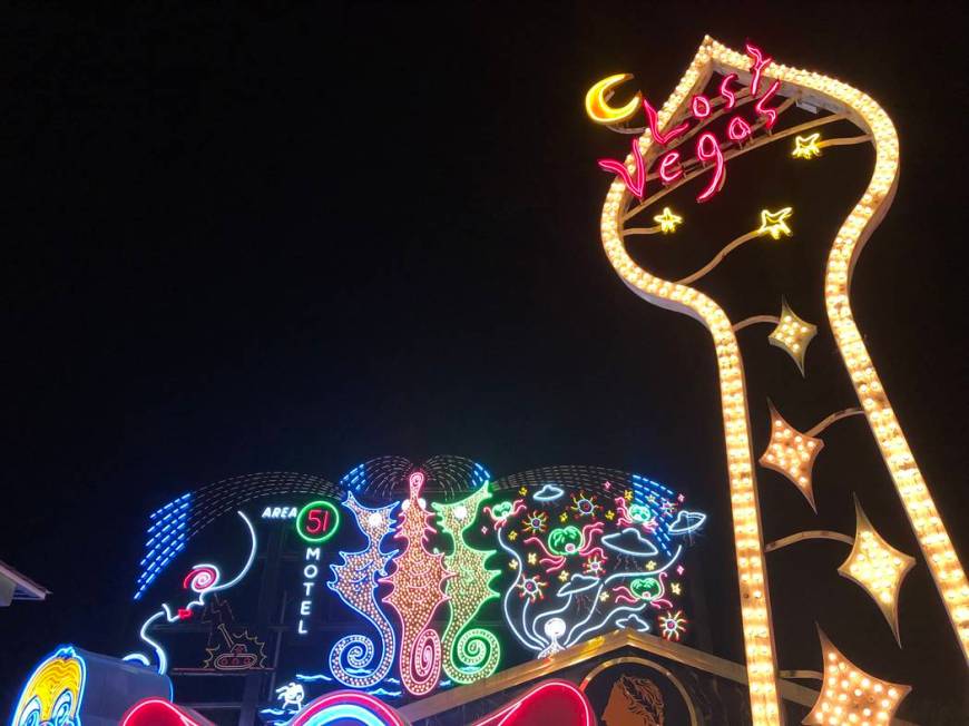 “Lost Vegas: Tim Burton @ The Neon Museum presented by the Engelstad Foundation.” (Janna Ka ...