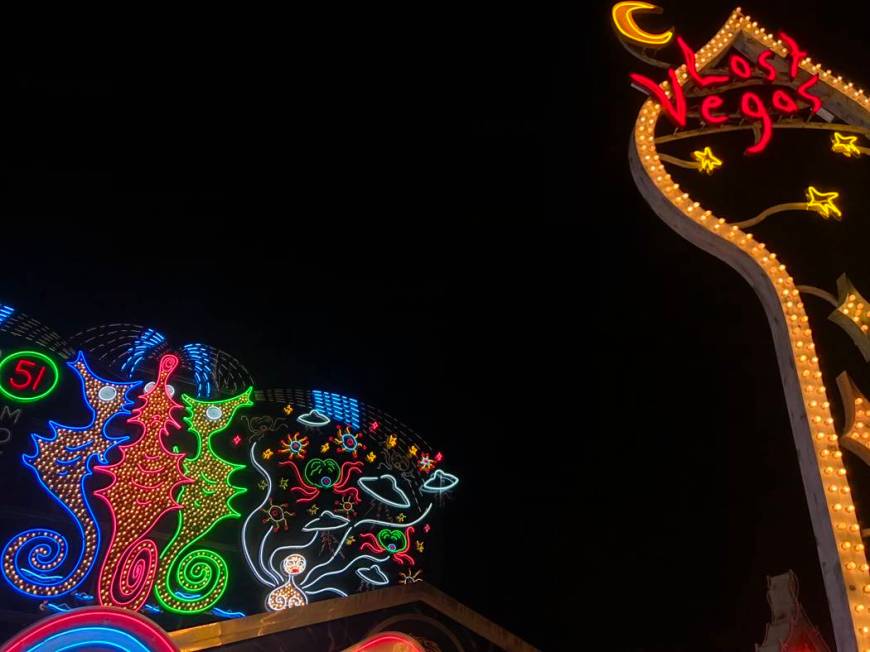 “Lost Vegas: Tim Burton @ The Neon Museum presented by the Engelstad Foundation.” (Janna Ka ...