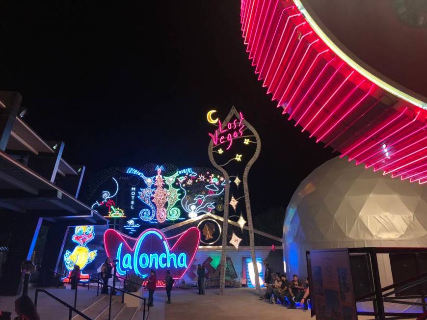 “Lost Vegas: Tim Burton @ The Neon Museum presented by the Engelstad Foundation.” (Janna Ka ...