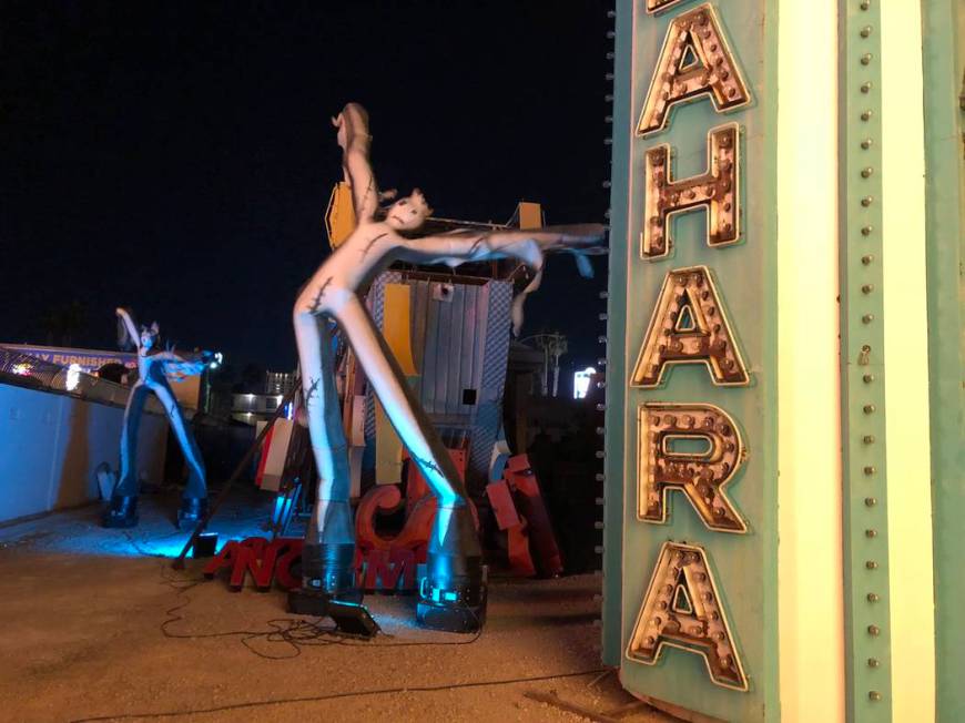 “Lost Vegas: Tim Burton @ The Neon Museum presented by the Engelstad Foundation.” (Janna Ka ...