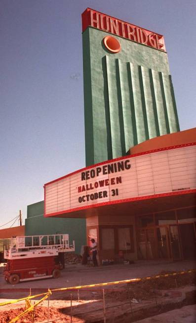 Huntridge Theater (Review-Journal undated file)