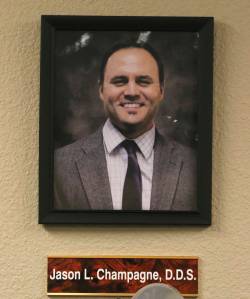 A portrait of Nevada State Board of Dental Examiners member Dr. Jason L. Champagne. (Bizuayehu ...