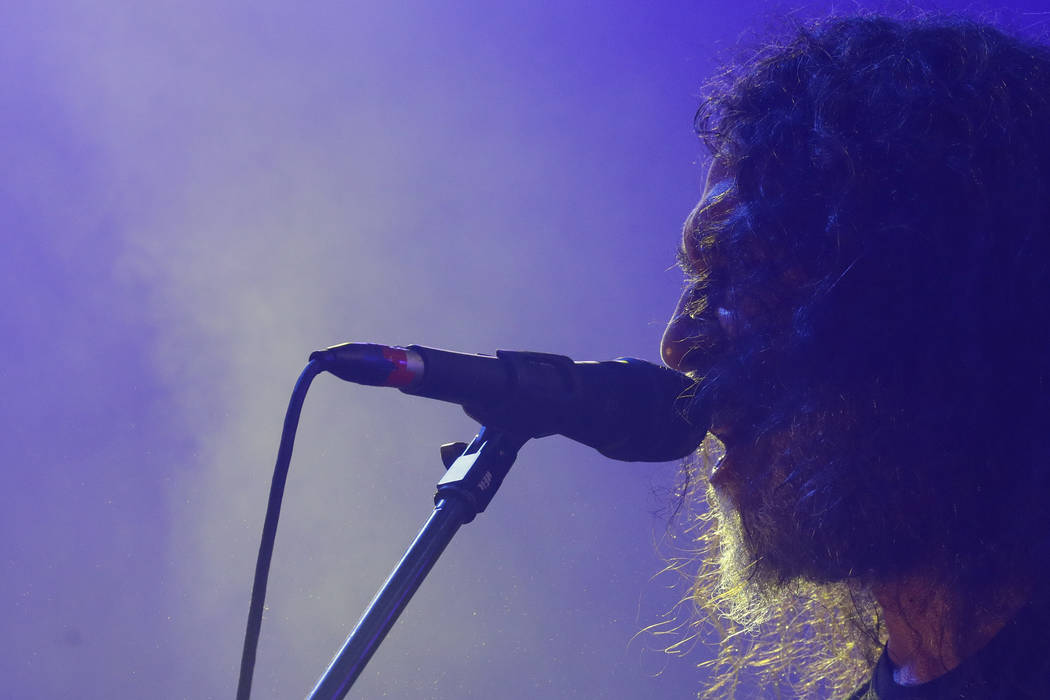 Tom Araya of the trash metal band Slayer performs at the Rock in Rio music festival in Rio de J ...