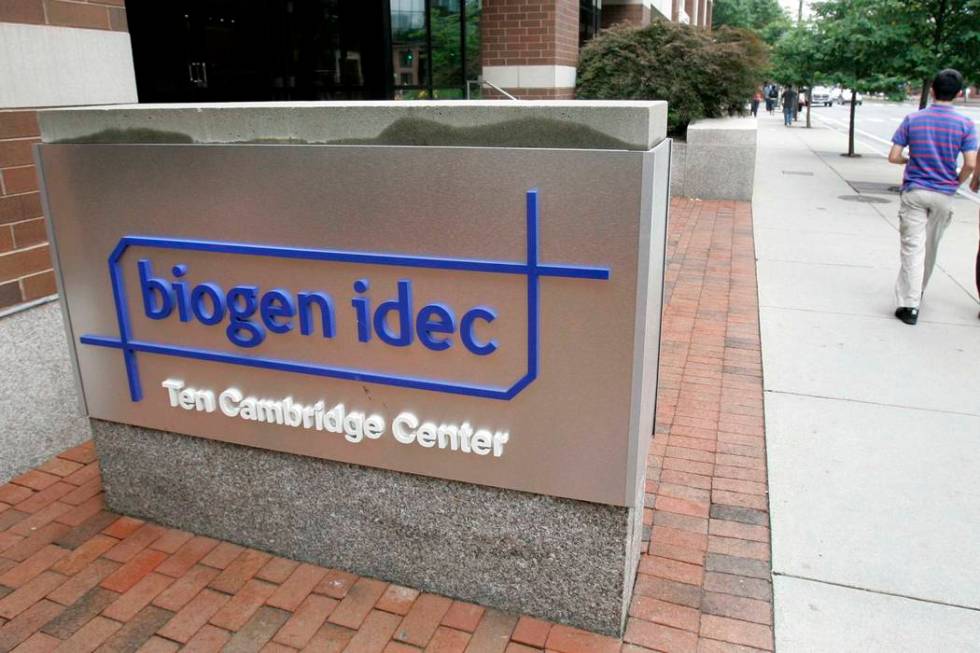 Biogen Idec Inc. headquarters in Cambridge, Mass. Biogen Inc. says it will seek federal approva ...