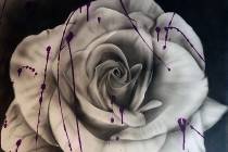 "A Purple Rose" by Lou Isms