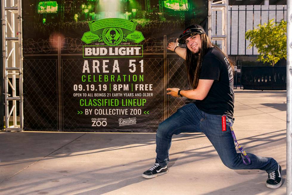 Matty Roberts as the initial creator of 'Storm Area 51' is now apart of the Bud Light Area 51 C ...