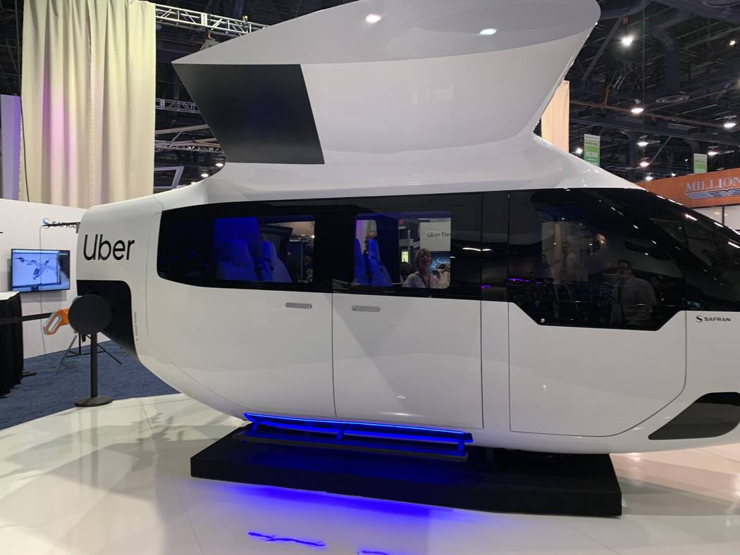A prototype aircraft from Safran that could be part of Uber Air as the company aims to launch t ...