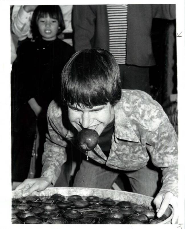 Probably the most healthy thing he was going to eat during Halloween of 1979. (Scott Henry/Las ...