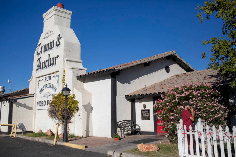 The allegedly "haunted" Crown & Anchor Pub in Las Vegas on Friday, Oct. 25, 2019. ...