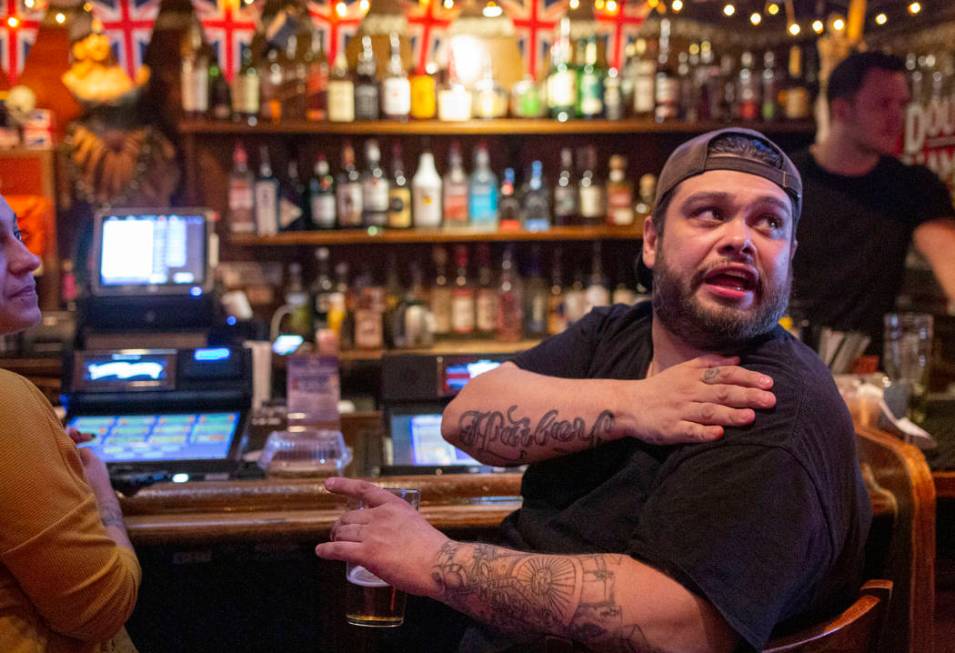 Crown & Anchor Pub line cook Jacob Trujillo tells stories of the ghosts he knows he encountered ...