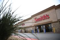 The Smith's grocery store at 850 S Rancho Drive in Las Vegas, Friday, March 1, 2019. (Erik Verd ...