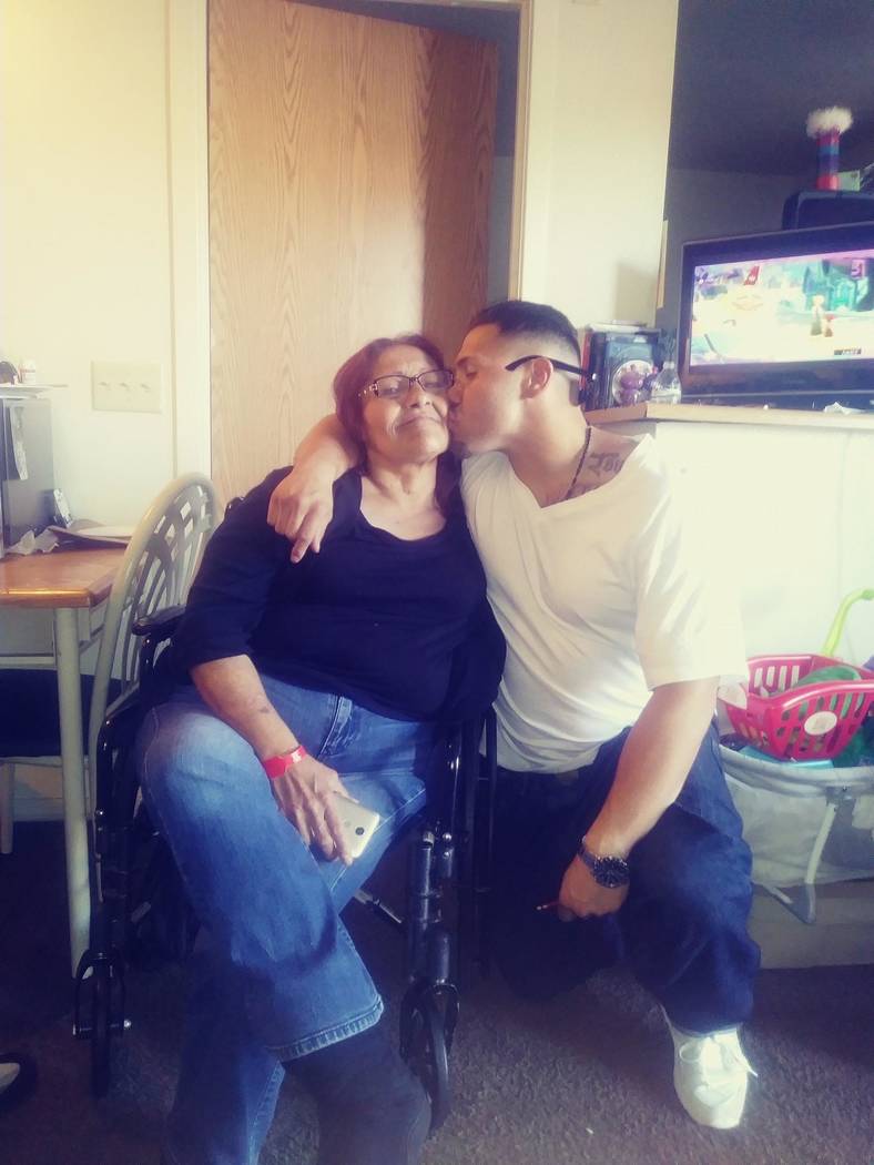 Armando Gamboa is pictured with his mother, Rosa Contreras, in an undated family photo. (Marice ...