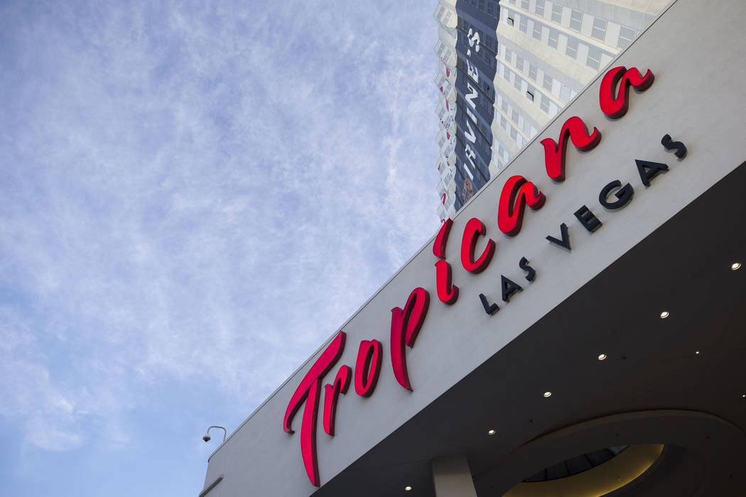 The Tropicana Las Vegas on the Las Vegas Strip is owned by Penn National Gaming. (Richard Brian ...
