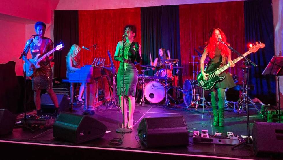 Every Woman Band performs at the Stirling Club at Turnberry Place on Wednesday, Oct. 30, 2019. ...