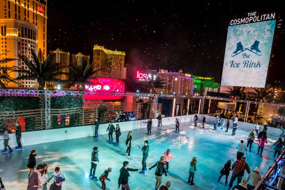 The Ice Rink at The Cosmopolitan of Las Vegas (Erik Kabik)