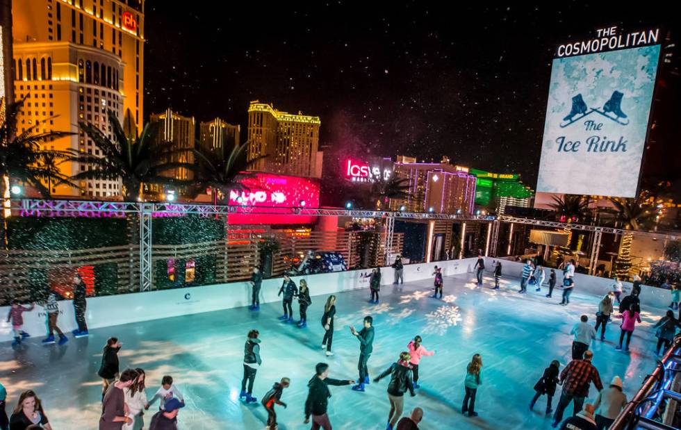 The Ice Rink at The Cosmopolitan of Las Vegas (Erik Kabik)