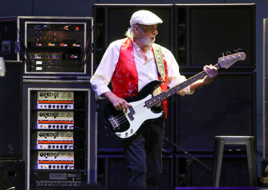 John McVie with Fleetwood Mac performs at State Farm Arena on Sunday, March 3, 2019, in Atlanta ...