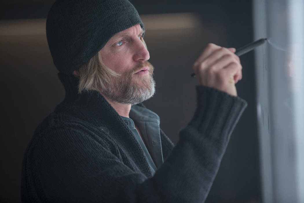 Woody Harrelson stars as 'Haymitch Abernathy' in The Hunger Games: Mockingjay Part 1. (Lionsgate)