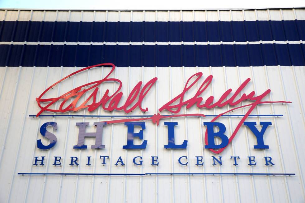 The Shelby Heritage Center in Las Vegas Thursday, Oct. 31, 2019. Car racing and car making lege ...