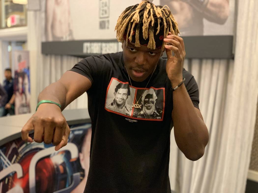 YouTube star KSI will fight fellow YouTuber Logan Paul Nov. 9. at the Staples Center in Los Ang ...