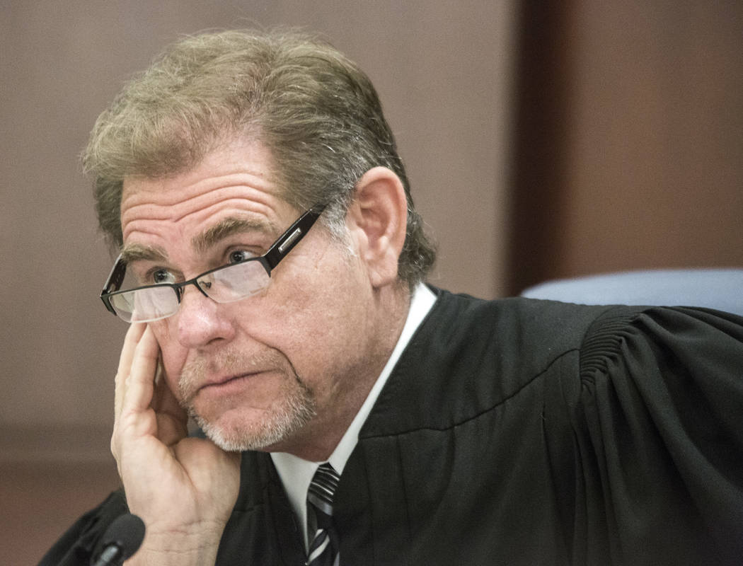 Justice Ron Parraguirre listens on July 29, 2016, during oral arguments on school choice at the ...