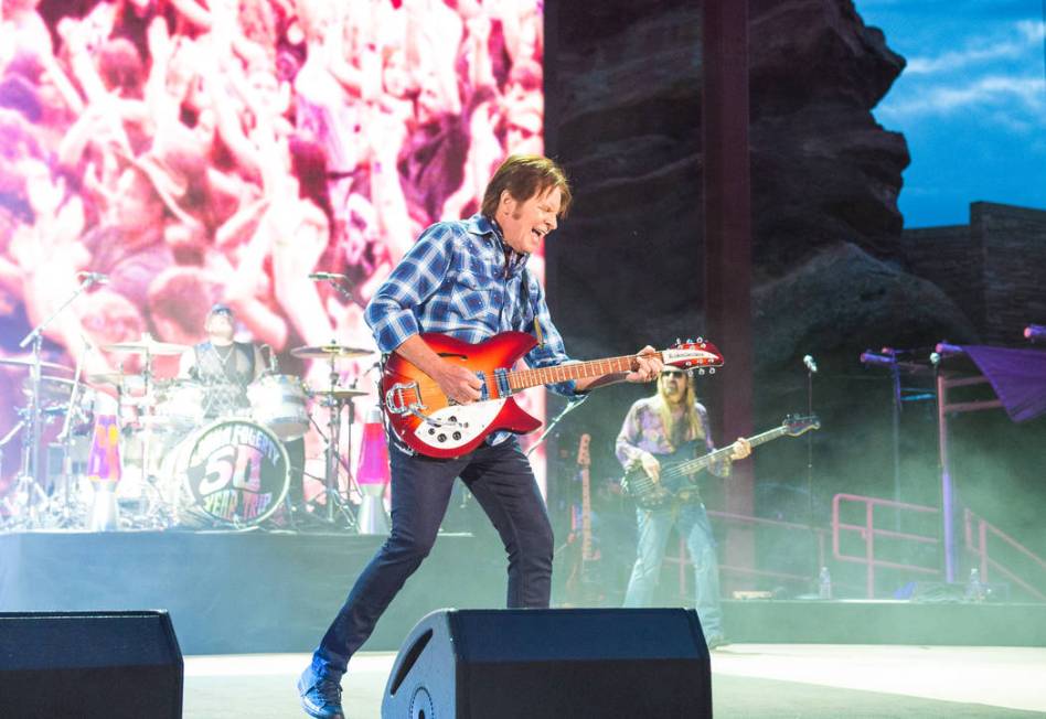 John Fogerty plays Red Rocks Amphitheater in Colorado on June 20, 2019. (Yegor Borisenko)