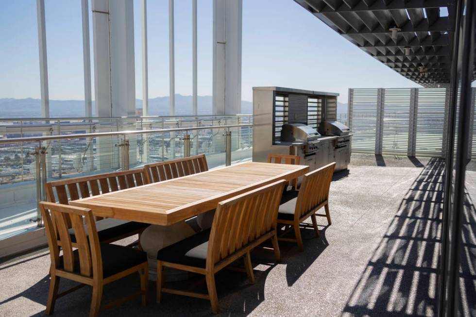 The Palms Place penthouse in Las Vegas, owned by Phil Maloof, is under renovation after Maloof ...