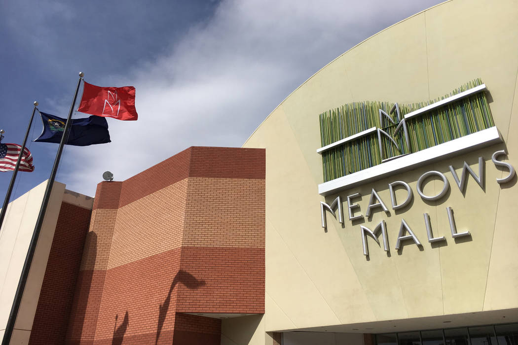Meadows Mall at 4300 Meadows Lane (Ashley Casper/Las Vegas Review-Journal) @TheCasperA