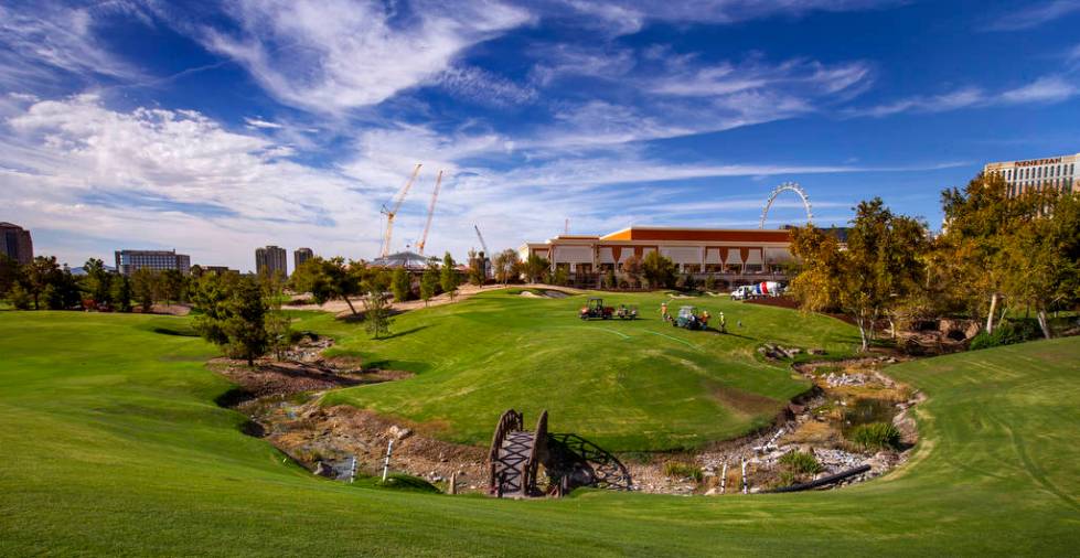 Wynn Golf Club is pictured on Tuesday, July 30, 2019, in Las Vegas. The newly designed 18-hole ...