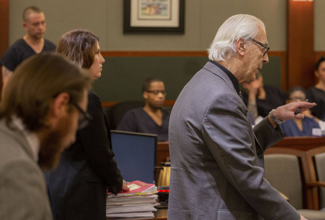 Bill Terry, defense attorney for Christopher Prestipino, speaks during a hearing at the Regiona ...