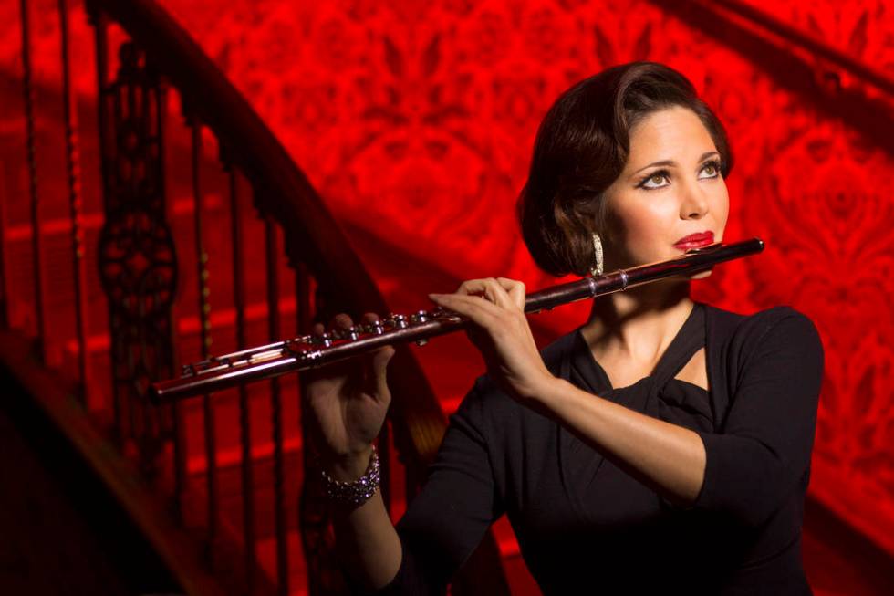 Christina Castellanos, Flute, Las Vegas Philharmonic. (Todd Rosenberg Photography)