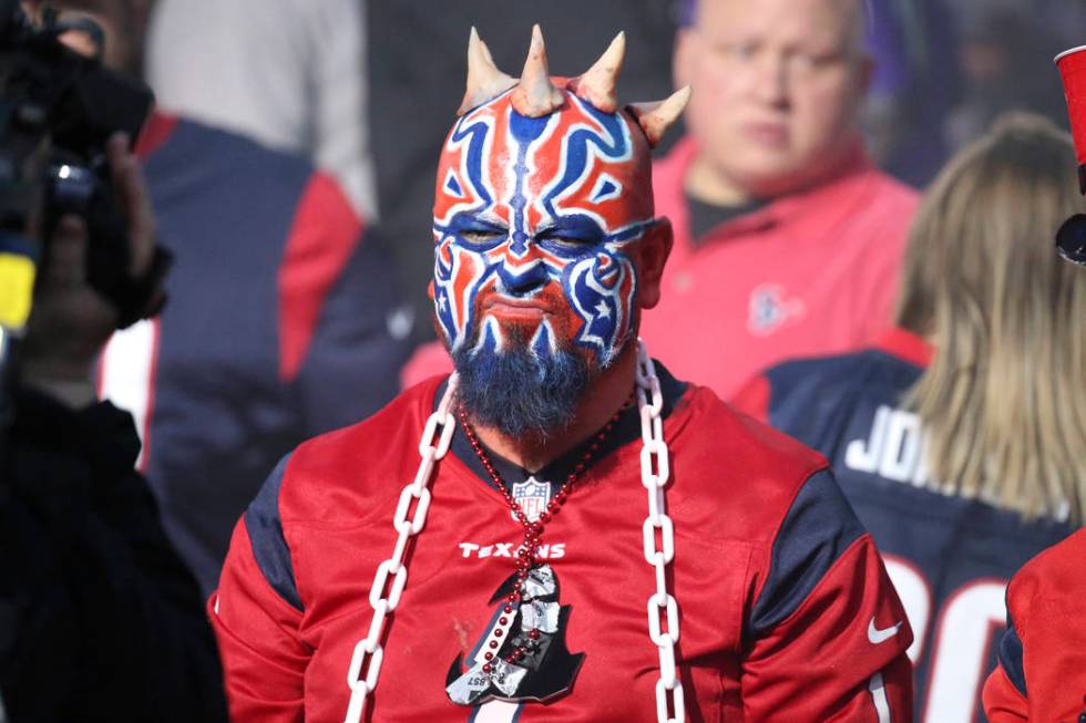 Fans celebrating at the NFL Draft, Friday, April 26, 2019 in Nashville, Tenn. (AP Photo/Vera Ni ...