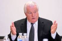Roger Dow, president and CEO of U.S. Travel Association (Sam Morris/Las Vegas Review-Journal)