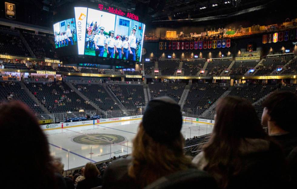 The documentary "Valiant," about the Golden Knights' first season, screens on the sco ...