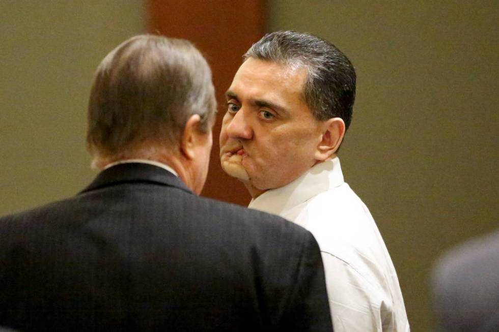 A jury finds Manuel Mata III guilty on Monday, November 18, 2019, of fatally shooting his girl ...