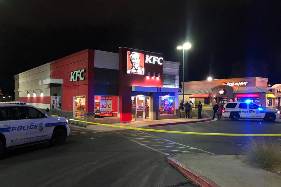 Police prepare to discuss an active scene investigation Wednesday, Nov. 20, 2019, at 550 Marks ...