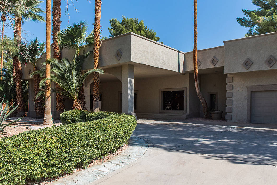 The entrance to the guesthouse. (Simply Vegas)