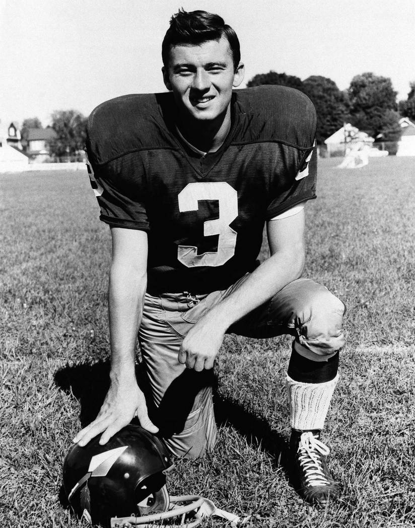 Football player Charlie Gogolak of the Washington Redskins, 1966. (AP Photo).