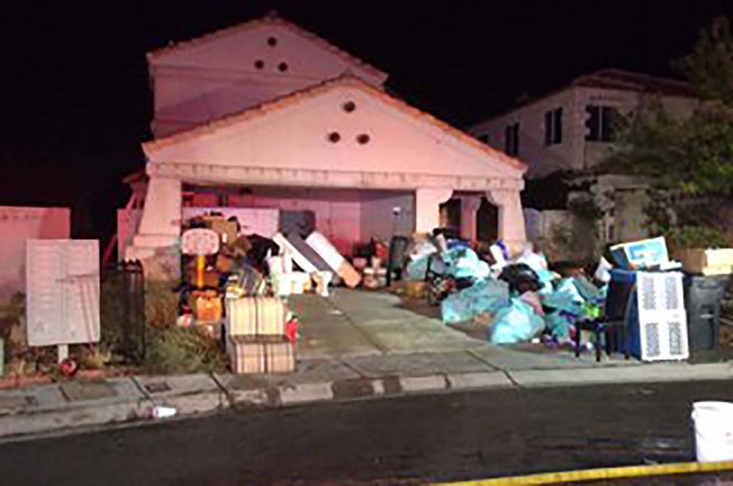 A home being renovated sustained major fire damage on the 300 block of Gulf Port Court near Dec ...