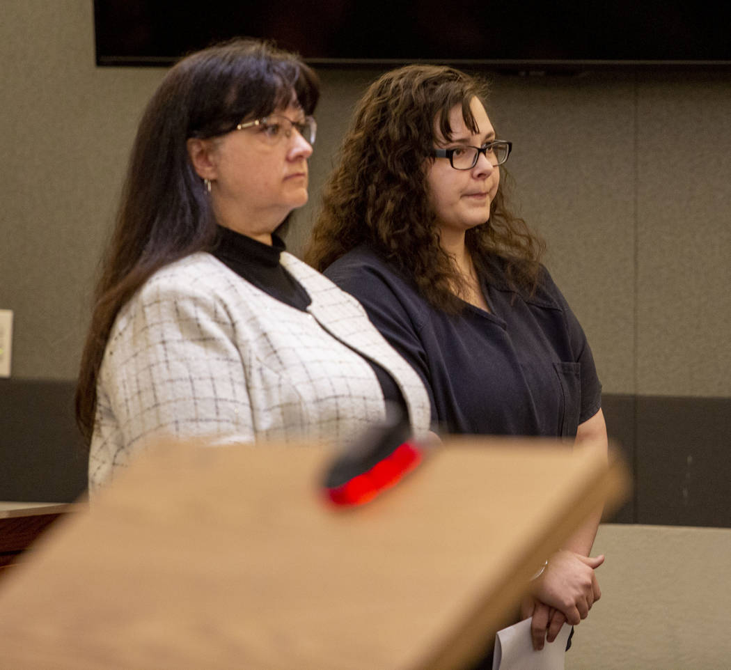 Cassie Smith, right, pleads guilty for the death of her 3-year-old son, Daniel Theriot, charged ...