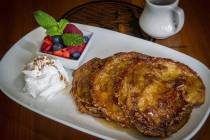 Croissant French Toast at Cabo Wabo Cantina. (J. Rick Martin)