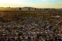 Home prices in Southern Nevada were up 2.9 percent year-over-year in September, below the natio ...