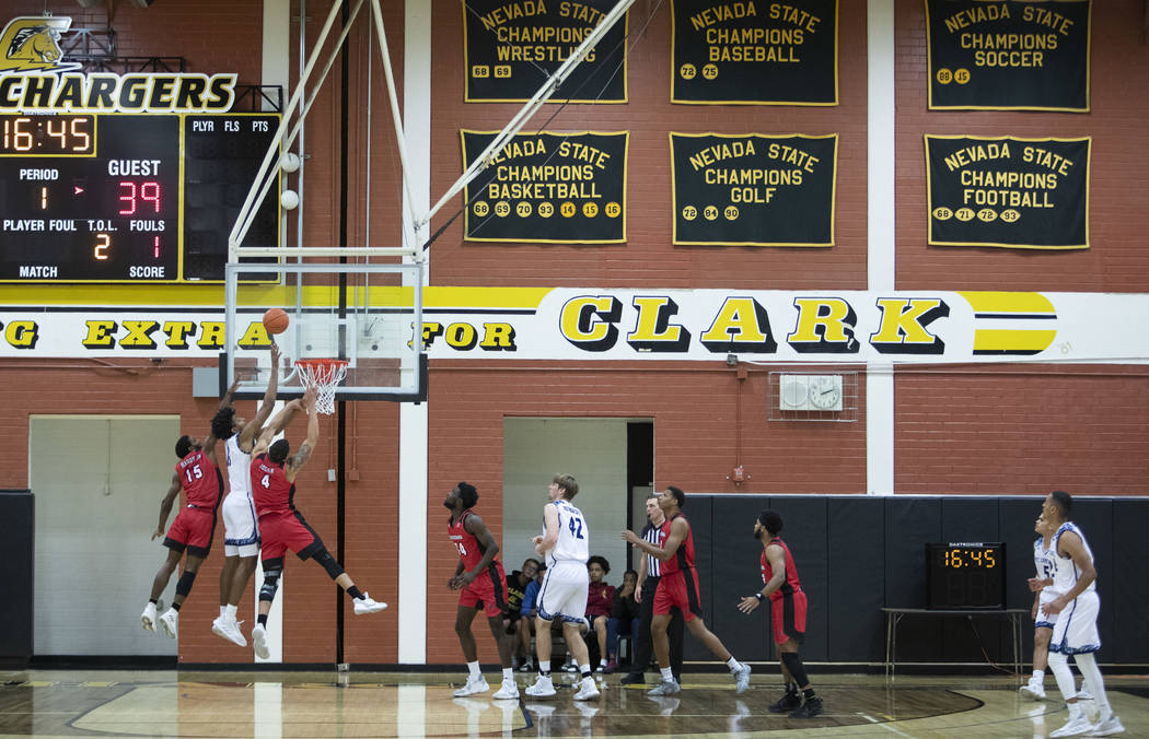 The college basketball game between UC-Irvine and Louisiana takes place in the Clark High Schoo ...