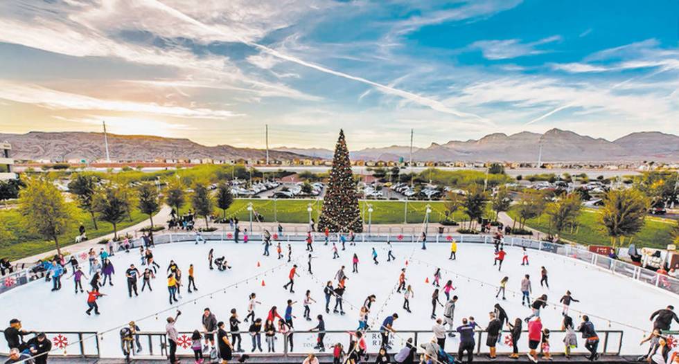 Skate to your heart's content at the Rock Rink in Downtown Summerlin. No credit